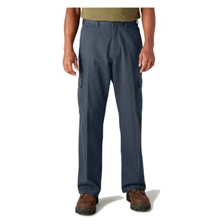 Men's Dickies Loose Fit Cargo Pants Rinsed Dark Navy