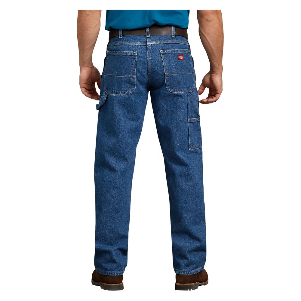 Men's Dickies Relaxed Fit Denim Carpenter Jeans @ WorkBoots.com
