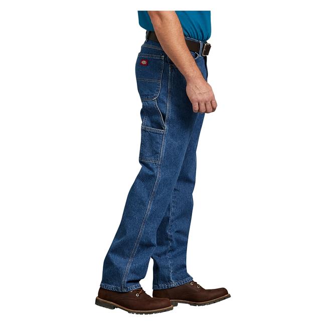 Men's Dickies Relaxed Fit Denim Carpenter Jeans | Work Boots Superstore ...