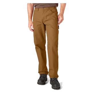 Men's Dickies Relaxed Fit Duck Carpenter Jeans Rinsed Brown