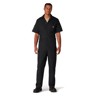 Men's Dickies Short Sleeve Coveralls Black