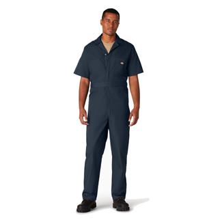 Men's Dickies Short Sleeve Coveralls Dark Navy