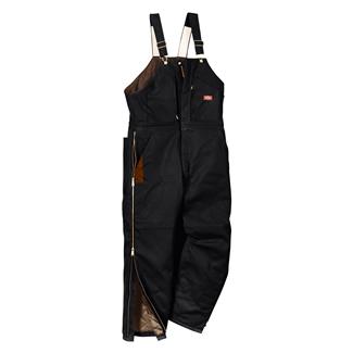 Men's Dickies Premium Insulated Bib Overalls Black