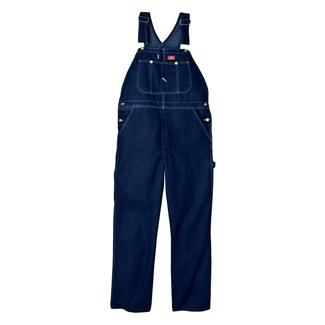 Men's Dickies Bib Overalls Rinsed Indigo Blue