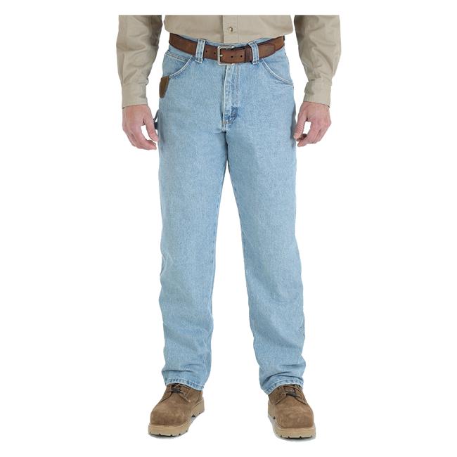 Men's Wrangler Riggs Relaxed Fit Denim Work Horse Jeans @ WorkBoots.com