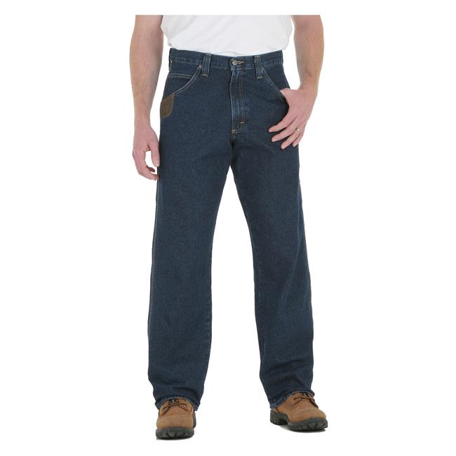 Men's Wrangler Riggs Relaxed Fit Denim Contractor Jeans | Work Boots ...