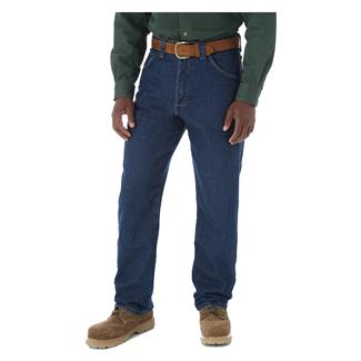 Men's Wrangler Riggs Relaxed Fit Denim Carpenter Jeans Antique Indigo