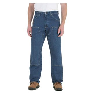 Men's Wrangler Riggs Relaxed Fit Denim Utility Jeans Antique Indigo