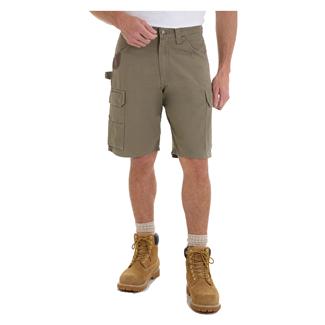 Men's Wrangler Riggs 10.5" Relaxed Fit Ripstop Ranger Shorts Bark