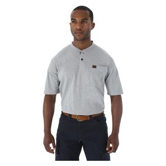 Men's Wrangler Riggs Pocket Henley Ash Heather