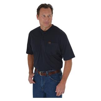 Men's Wrangler Riggs Pocket Henley Navy