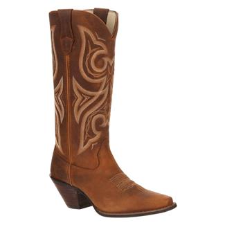 Women's Durango 13" Crush Jealousy Boots Distressed Cognac