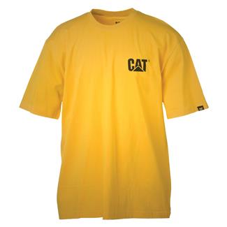 Men's CAT Trademark T-Shirt Yellow
