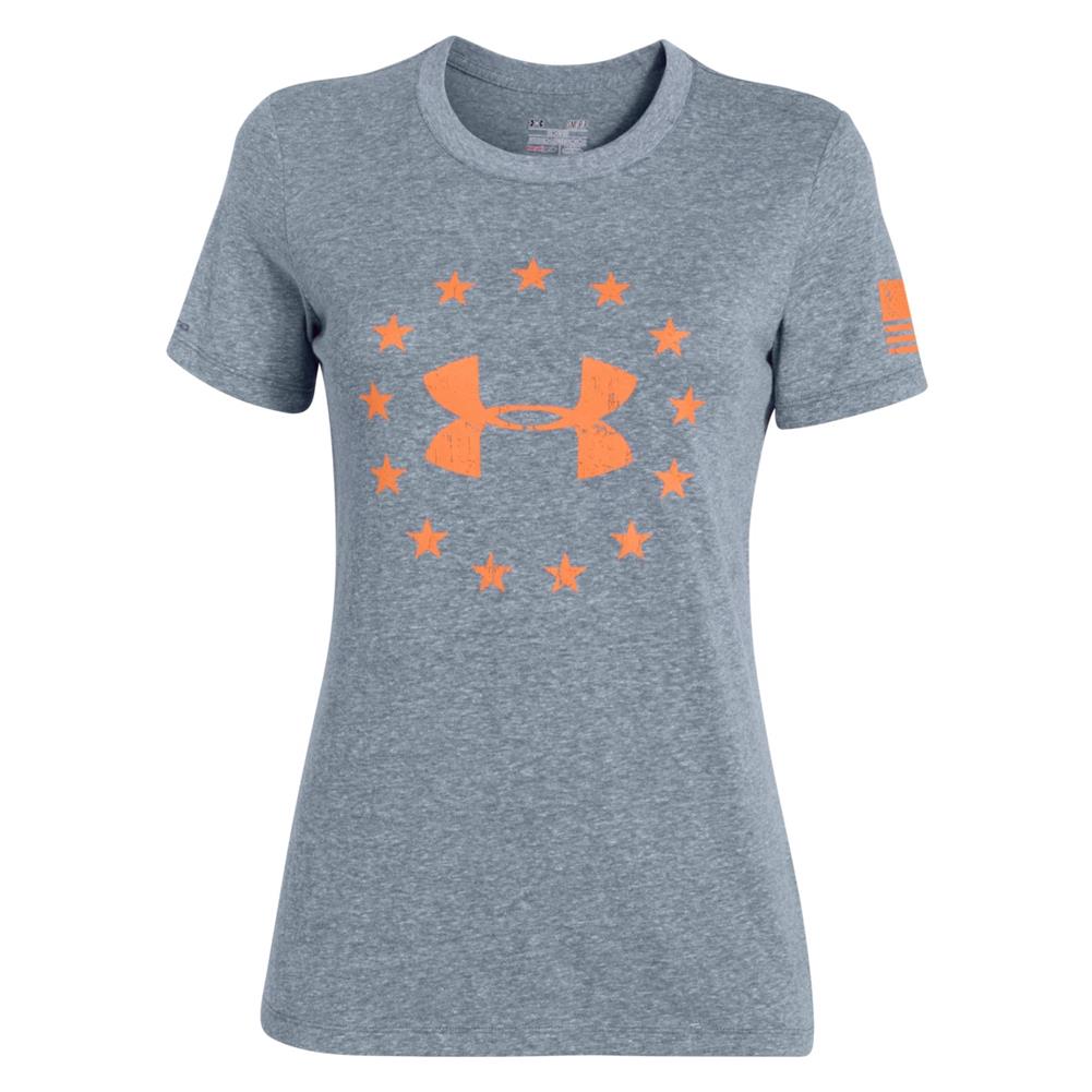 Women's Under Armour HeatGear Freedom T-Shirt @ TacticalGear.com