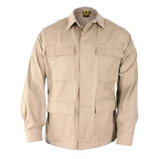 Men's Propper Poly / Cotton Twill BDU Coats Khaki