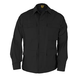 Men's Propper Poly / Cotton Ripstop BDU Coats Black
