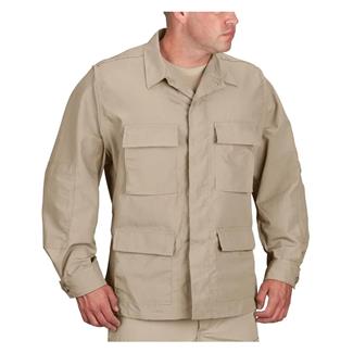 Men's Propper Cotton Ripstop BDU Coats Khaki