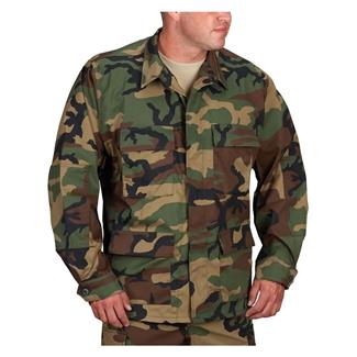 Men's Propper Cotton Ripstop BDU Coats Woodland