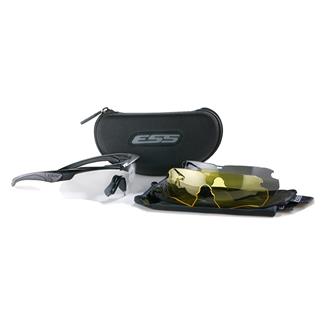 ESS Eye Pro Crossbow Black (frame) - Clear / Smoke Gray / Hi-Def Yellow (3 lenses)