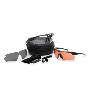 ESS Eye Pro Crossbow Suppressor Kit Black (frame) - Clear / Smoke Gray / Hi-Def Copper (3 lenses)