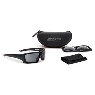 ESS Eye Pro Rollbar Black / Subdued Logo (frame) - Clear / Smoke Gray (2 lenses)