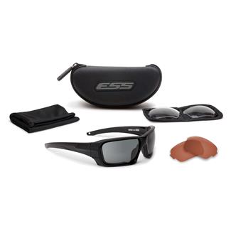 ESS Eye Pro Rollbar Black / Subdued Logo (frame) Clear / Smoke Gray / Mirrored Copper (3 lenses)
