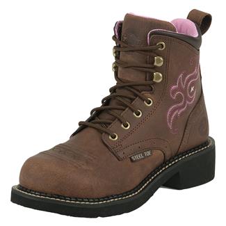 women's justin work boots