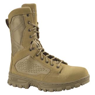 Men's 5.11 8" EVO Desert Side-Zip Boots Coyote