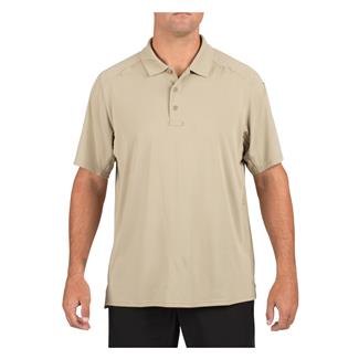 Men's 5.11 Helios Polo Silver Tan