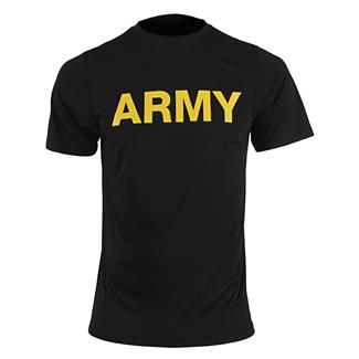Men's Soffe Army PT T-Shirt Black