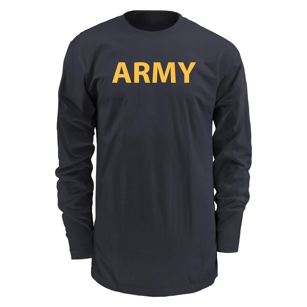 Men's Soffe Long Sleeve Army PT T-Shirt | Tactical Gear Superstore ...