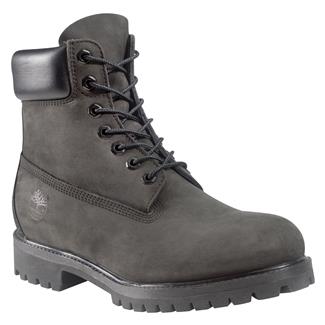 Men's Timberland 6" Icon Premium 400G Waterproof Boots Black Nubuck