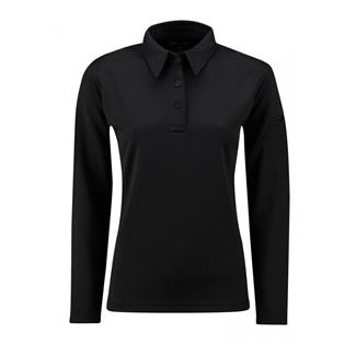 Women's Propper Long Sleeve ICE Polo Black