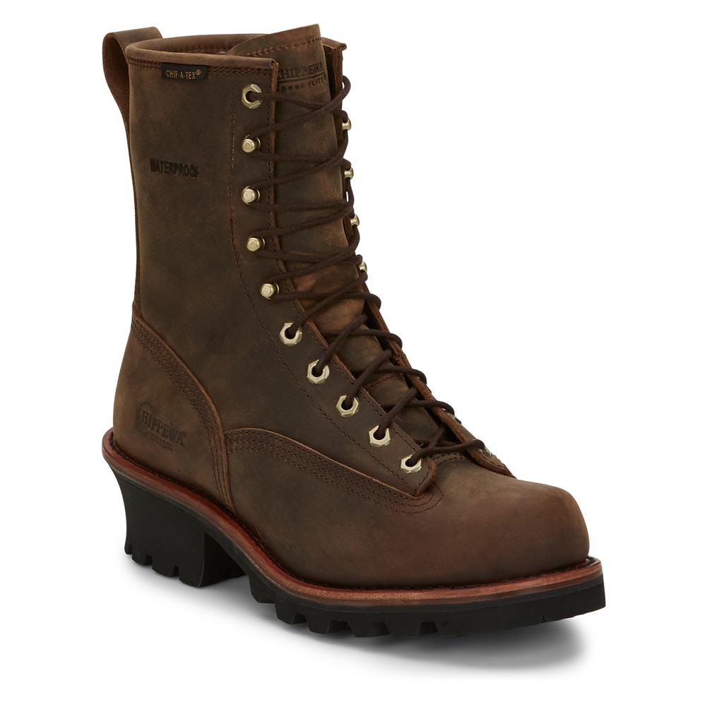 Men's Chippewa Boots 8
