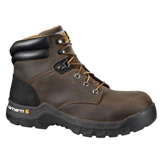 Women's Carhartt 6" Rugged-Flex Composite Toe Boots Brown