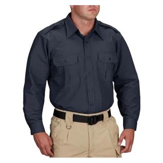 Men's Propper Long Sleeve Tactical Dress Shirts LAPD Navy
