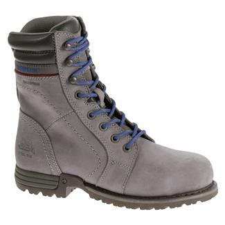 Women's CAT Echo Steel Toe Waterproof Boots Frost Gray