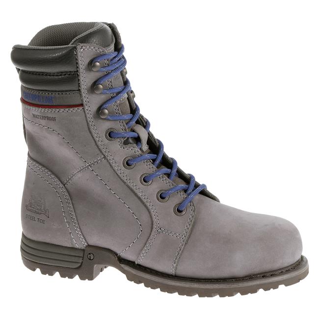Women's CAT Echo Steel Toe Waterproof Boots @ WorkBoots.com