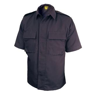 Men's Propper Short Sleeve 2-Pocket BDU Shirts Dark Navy