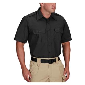 Men's Propper Short Sleeve Tactical Dress Shirts Black