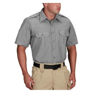 Men's Propper Short Sleeve Tactical Dress Shirts Gray