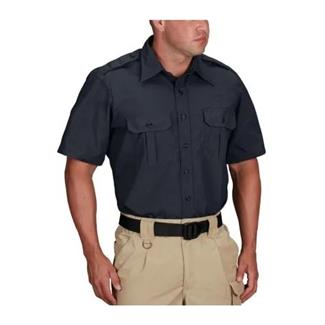 Men's Propper Short Sleeve Tactical Dress Shirts Dark Navy