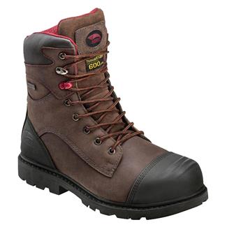 Men's Avenger 7573 600G Composite Toe Waterproof Boots Brown