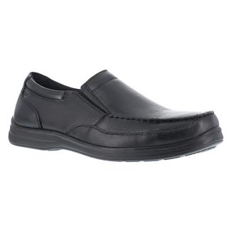 Men's Florsheim Wily Steel Toe Slip-On Black