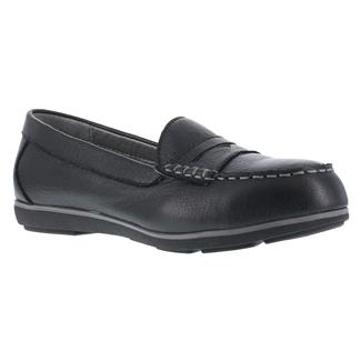 Women's Rockport Works Top Shore Steel Toe Black