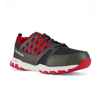 Men's Reebok SubLite Work Steel Toe Gray / Red