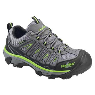 Men's Nautilus 2208 Steel Toe Waterproof Gray / Lime