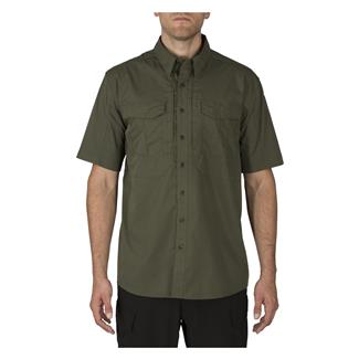 Men's 5.11 Short Sleeve Stryke Shirt TDU Green