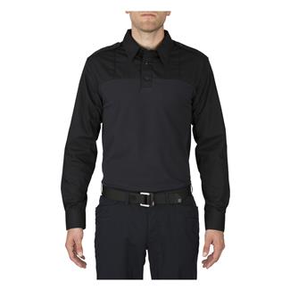 Men's 5.11 Taclite PDU Rapid Long Sleeve Shirt Midnight Navy