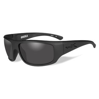 Wiley X Omega Matte Black (frame) - Black Ops (Smoke Gray) (lens)